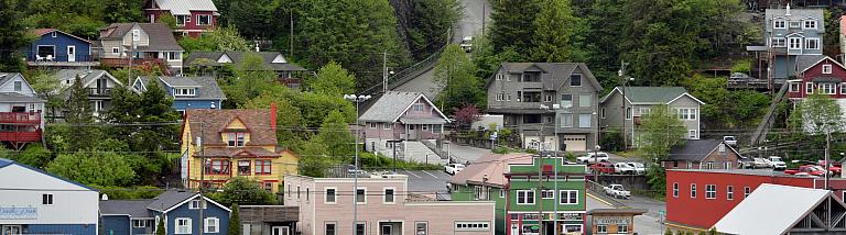 The town of Ketchikan, Alaska