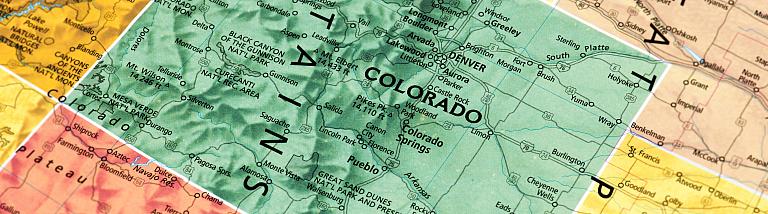 Colorado map