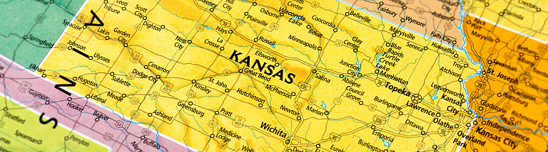 Kansas map