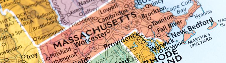Massachusetts map