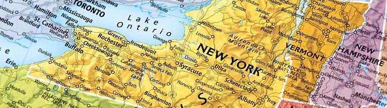 New York map