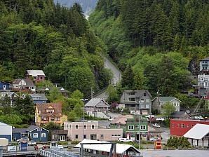 The town of Ketchikan, Alaska