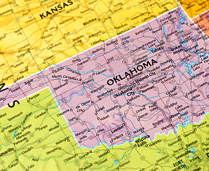 Oklahoma map